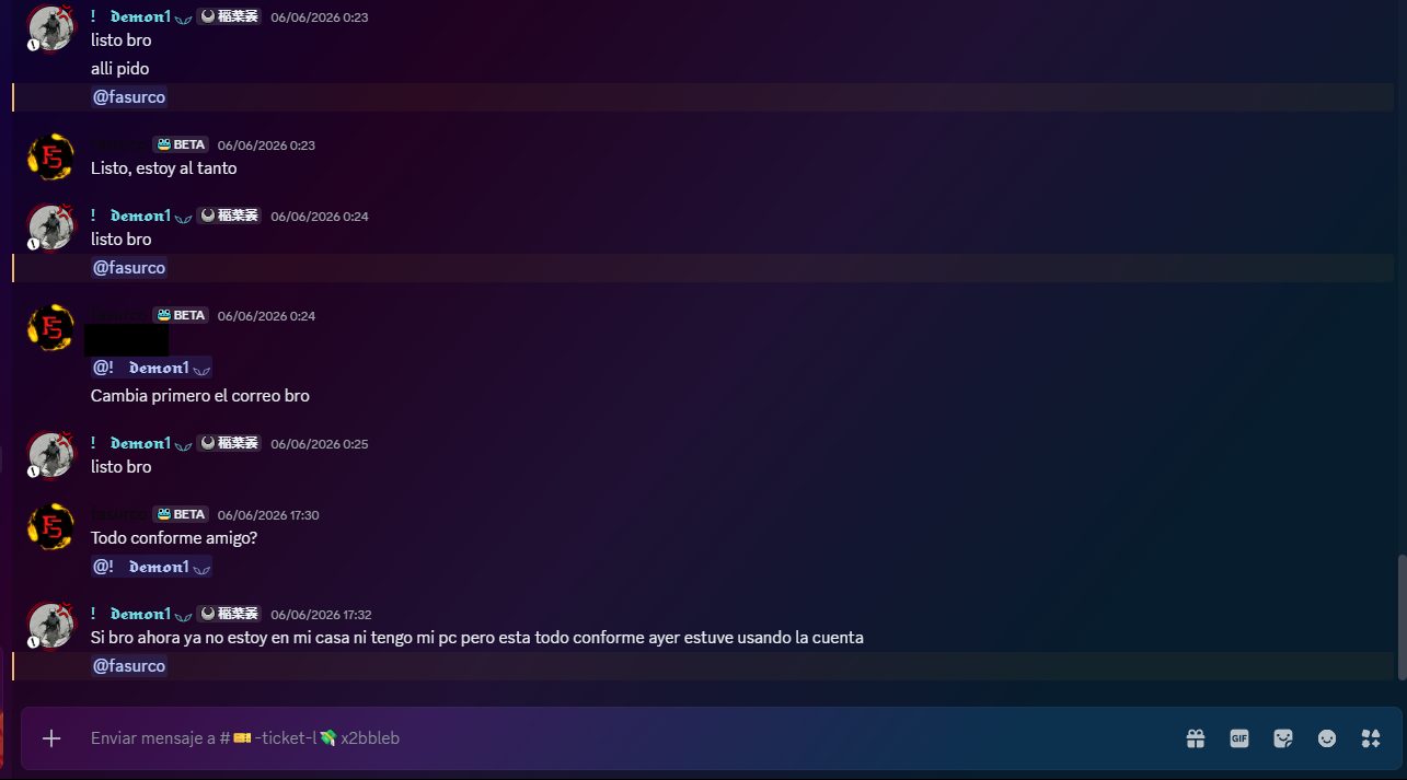Prueba: Todo conforme, ayer estuve usando la cuenta